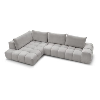 Svetlosivá rohová pohovka Everest – Bobochic Paris – Obrázok 3