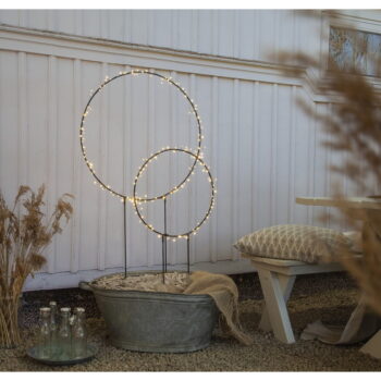 Svietiaci dekoračný LED kruh Star Trading Barlumi, výška 120 cm - Image 6
