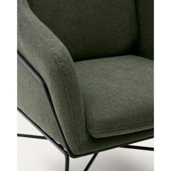 Zelené kreslo Brida – Kave Home - Image 8