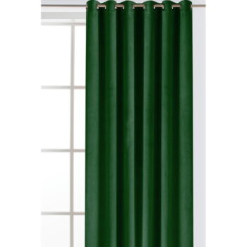 Zelený zamatový dimout záves 530x225 cm Velto – Filumi - Image 2