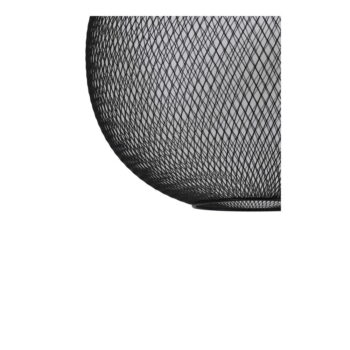 Matne čierne závesné svietidlo s kovovým tienidlom ø 50 cm Reilley – Light & Living - Image 3
