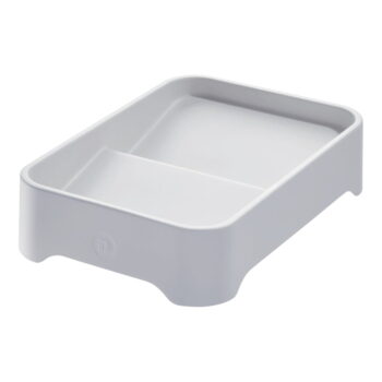 Sivý organizér na makeup iDesign Eco Bin, 28,12 x 19,23 cm – Obrázok 2
