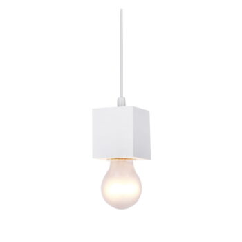 Biele závesné svietidlo Cubick – Candellux Lighting - Image 2