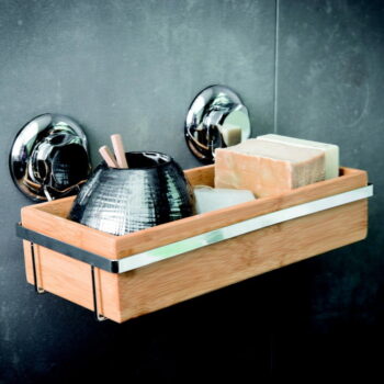 Bambusový držiak na kúpeľňové doplnky Compactor Spa - Image 2