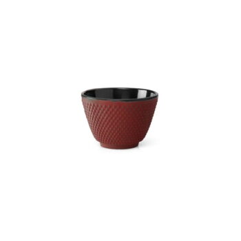 Sada 2 červených liatinových hrnčekov Bredemeijer Xilin, ⌀ 7,8 cm - Image 2
