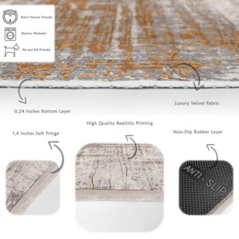 Béžový koberec 120x180 cm - Mila Home – Obrázok 7