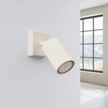 Krémové nástenné svietidlo Gleam – Nice Lamps - Image 4