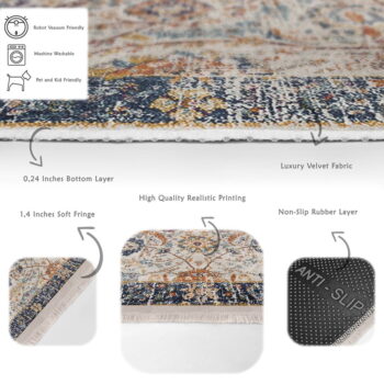 Béžový koberec behúň 80x200 cm - Mila Home – Obrázok 6