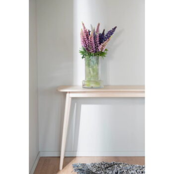 Konzolový stolík v dekore duba v prírodnej farbe 120x40 cm Yumi - Rowico - Image 6