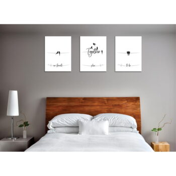 Obrazy v súprave 3 ks 30x40 cm – Wallity – Obrázok 2