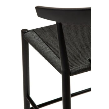 Čierna barová stolička DAN-FORM Denmark Sava, výška 102 cm - Image 8