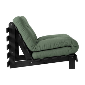 Zelené kreslo Roots Black Night – Karup Design - Image 3