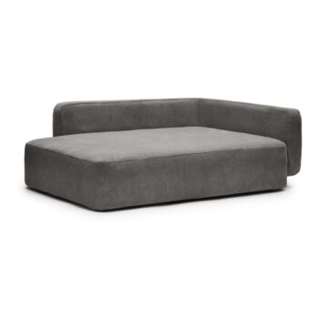Tmavosivý pelech pre psov 96x70 cm Bowie - Kave Home - Image 6