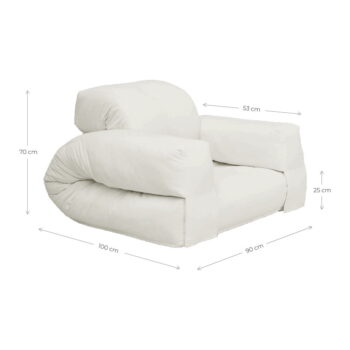 Rozkladacie kreslo Karup Design Hippo Grey - Image 8