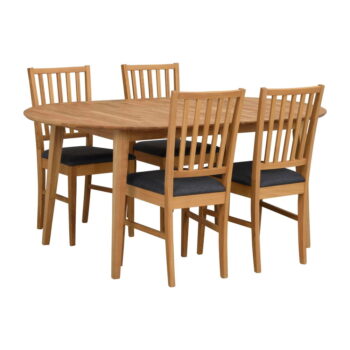 Rozkladací jedálenský stôl 105x170 cm Filippa – Rowico - Image 8
