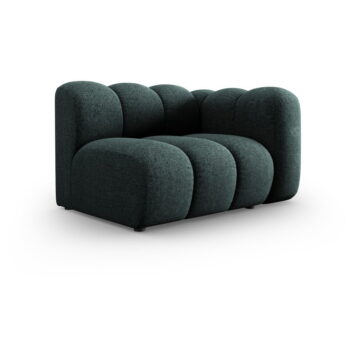 Tyrkysovomodrý modul pohovky (pravý roh) Lupine – Micadoni Home - Image 2