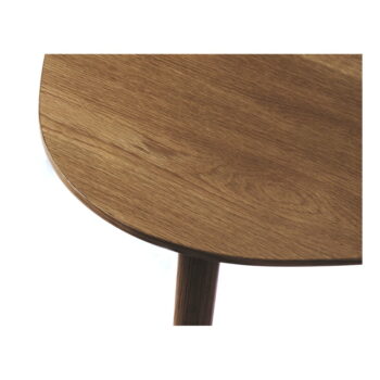 Hnedé konferenčné stolíky v súprave 2 ks v dekore duba 70x100 cm Adda – Unique Furniture - Image 5