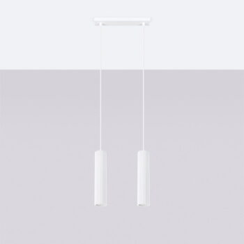 Biele závesné svietidlo Gleam – Nice Lamps - Image 5