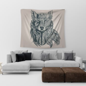 Tapiséria 200x140 cm Wolf – Wallity - Image 2