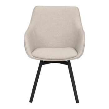 Béžové otočné jedálenské stoličky v súprave 2 ks Alison - Rowico – Obrázok 2