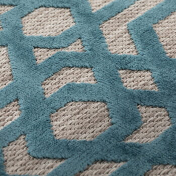 Modrý vonkajší koberec behúň 150x80 cm Oro - Flair Rugs - Image 4