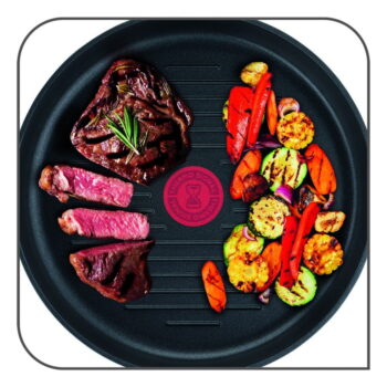 Grilovacia hliníková panvica s nepriľnavým povrchom ø 26 cm Unlimited E2294074 – Tefal - Image 5
