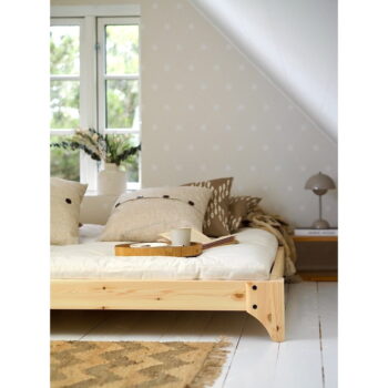Dvojlôžková posteľ z borovicového dreva s roštom 180x200 cm Elan – Karup Design - Image 5