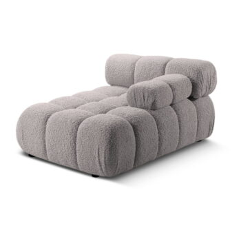 Svetlosivý modul pohovky z textílie bouclé (pravý roh) Bellis – Micadoni Home - Image 4
