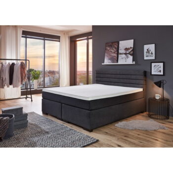 Čierna boxspring posteľ 180x200 cm Kokomo – Rojaplast - Image 2