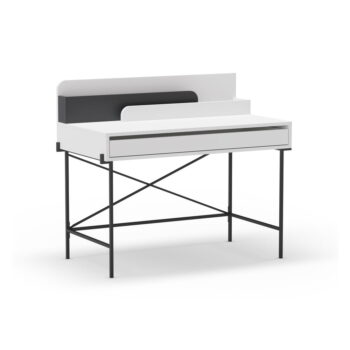 Pracovný stôl so sekretárom 60x113 cm Lila – Marckeric – Obrázok 3