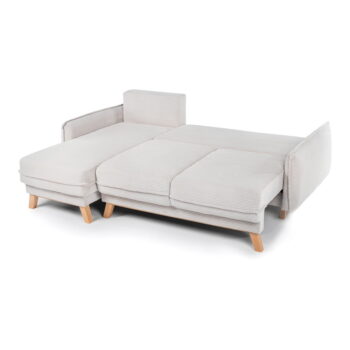 Variabilná béžová menčestrová rozkladacia rohová pohovka Tori – Bonami Selection – Obrázok 9