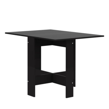 Rozkladací jedálenský stôl s čiernou doskou 76x28 cm Papillon – TemaHome - Image 8