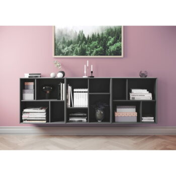 Tmavosivý modulárny policový systém 70x70 cm Z Cube - Tenzo - Image 5