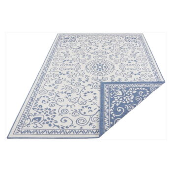 Modro-krémový vonkajší koberec NORTHRUGS Leyte, 160 x 230 cm - Image 2
