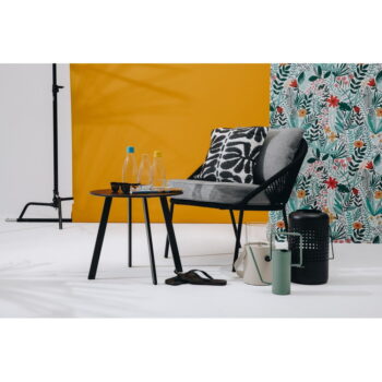 Čierna plynová lampa Cosi Drop, výška 37 cm – Obrázok 4