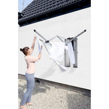 Nástenný ochranný box na sušiak na bielizeň WallFix – Brabantia – Obrázok 2