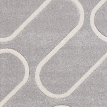 Sivý koberec 80x150 cm Linear Curve – Catherine Lansfield - Image 6