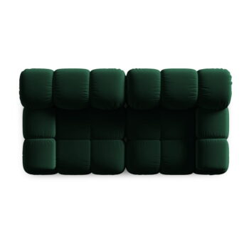Zelená zamatová pohovka 188 cm Bellis – Micadoni Home - Image 4