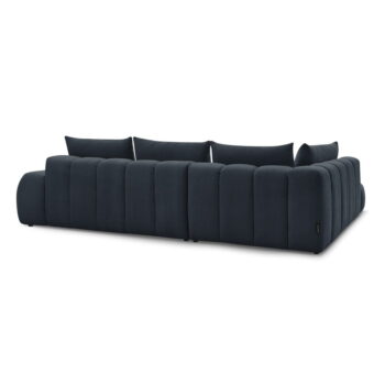 Tmavomodrá rohová pohovka Everest – Bobochic Paris – Obrázok 6