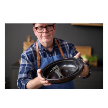 Hliníková súprava panvíc s nepriľnavým povrchom s odnímateľnou rukoväťou 2 ks ø 28 cm – Holm – Obrázok 4