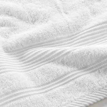 Biela froté bavlnená osuška 70x130 cm Tendresse – douceur d'intérieur - Image 3