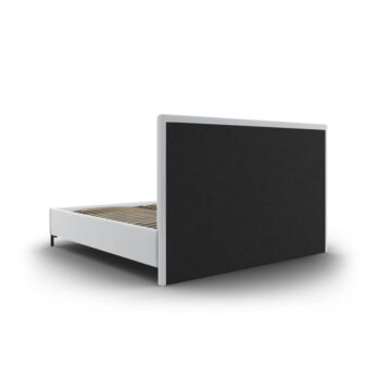 Svetlosivá čalúnená dvojlôžková posteľ s úložným priestorom s roštom 180x200 cm Casey – Mazzini Beds - Image 5