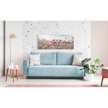 Obraz na plátne Styler Poppies, 60 x 150 cm – Obrázok 2