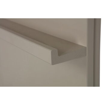 Krémová knižnica z borovicového dreva 56x215 cm Display – vtwonen - Image 5