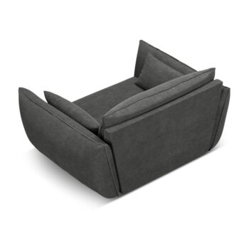 Sivé kreslo Vanda - Mazzini Sofas - Image 3