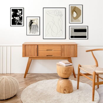 Obraz 30x40 cm Silhouet Leaves – Malerifabrikken - Image 2