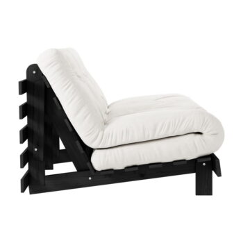 Krémovobiela rozkladacia pohovka 140 cm Roots Black Night – Karup Design - Image 3