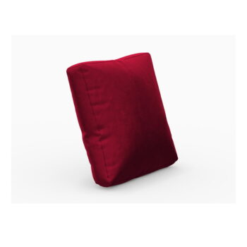 Červený zamatový vankúš k modulárnej pohovke Rome Velvet - Cosmopolitan Design - Image 2