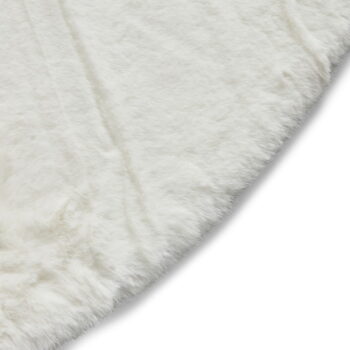 Biely koberec Think Rugs Teddy, ⌀ 120 cm - Image 7