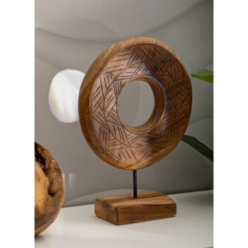 Drevená soška (výška  38 cm) Dorat – Mauro Ferretti - Image 2